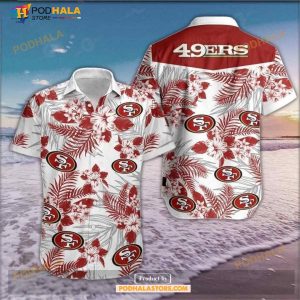 Best San Francisco 49ers Hawaiian Shirt Gift For Fans, Tropical Shirt