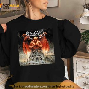 Bestial Devastation Album Sepultura First Ep Cavalera Conspiracy Metal Legends Shirt
