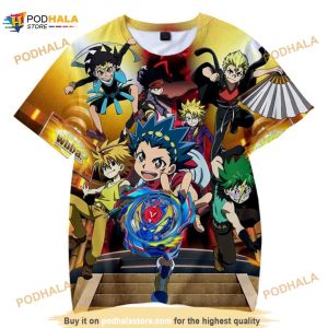 Beyblade 3D Shirt