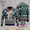 Bichon Frise Santa Printed 3D Christmas Ugly Sweater Aox
