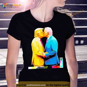 Biden And Trump Kissing Lgbt Shirt 2