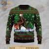 Big Foot Xmas Christmas Funny Ugly Sweater