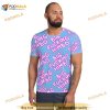 Big Fucking Himbo Blue All-over Print Men's Athletic 3D Shirt