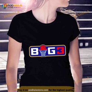 Big3 Baseketball Logo Shirt 2