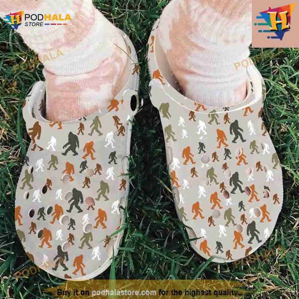 Bigfoot Classic Crocs Clog Shoes