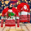 Bigfoot Mery Squatchmas 3D Christmas Funny Ugly Sweater