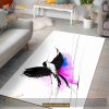 Bird Fly Away Area Rug Christmas Gift Floor Decor Home Decor