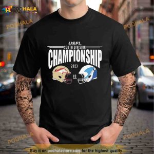 Birmingham Stallions vs New Orleans Breakers 2023 USFL South Division Championship Shirt