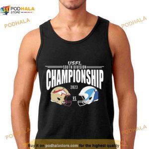 Birmingham Stallions Vs New Orleans Breakers 2023 Usfl South Division Championship Shirt 3