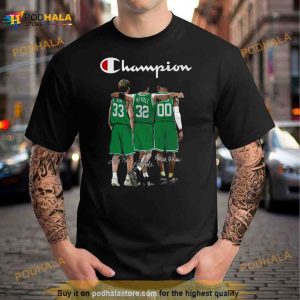 Biru Mchale And Parish Champions 2023 Signatures Shirt 3