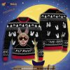 Black BAD BUNNY Happy Christmas Ugly Sweater, Xmas 3D Gift