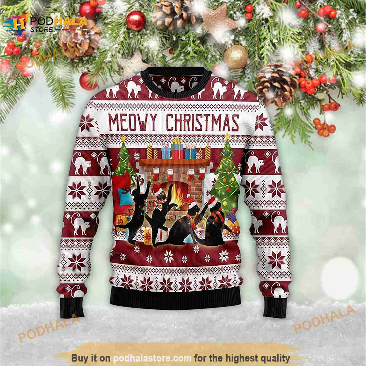 Green Bay Packers Christmas Reindeer Pattern Ugly Sweater For Men