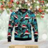 Black Cat Christmas Retro 3D Ugly Meowy Christmas 3D Ugly Sweater