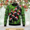 Black Cat Christmas Tree 3D Ugly Meowy Christmas 3D Ugly Sweater