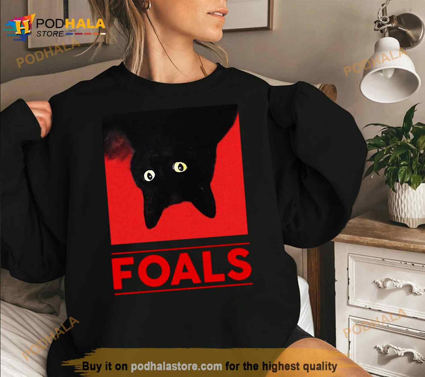 Foals hotsell cat shirt