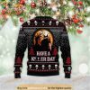 Black Cat Funny Have Day Halloween 3D Ugly Sweater