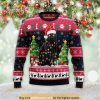 Black Cat Light Best Xmas Gifts 3D Meowy Christmas Ugly Sweater