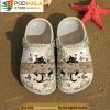 Black Cat Lovely Hanging Cat 3D Crocs, Funny Crocs