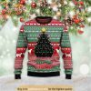 Black Cat Meowy Christmas Tree Best Xmas Gifts 3D Meowy Xmas 3D Ugly Sweater