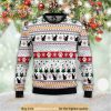 Black Cat Pattern Best Xmas Ugly Sweater For Men And Women Fullsize