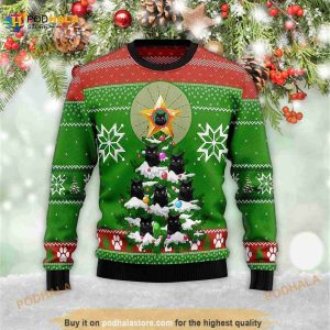 Green Bay Packers Christmas Reindeer Pattern Ugly Sweater For Men