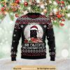 Black Cat Run On Coffee Best Xmas Gifts 3D Ugly Sweater