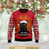 Black Cat Too Late To Be Good 3D Meowy Christmas 3D Ugly Sweater