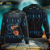 Black Cat Wonderfull Time Of The Year Halloween Ugly Sweater