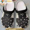 Black Cats Team 3D Crocs, Funny Crocs
