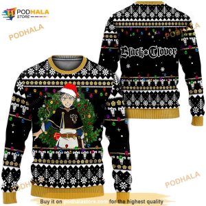 Black Clover Asta Christmas Sweater