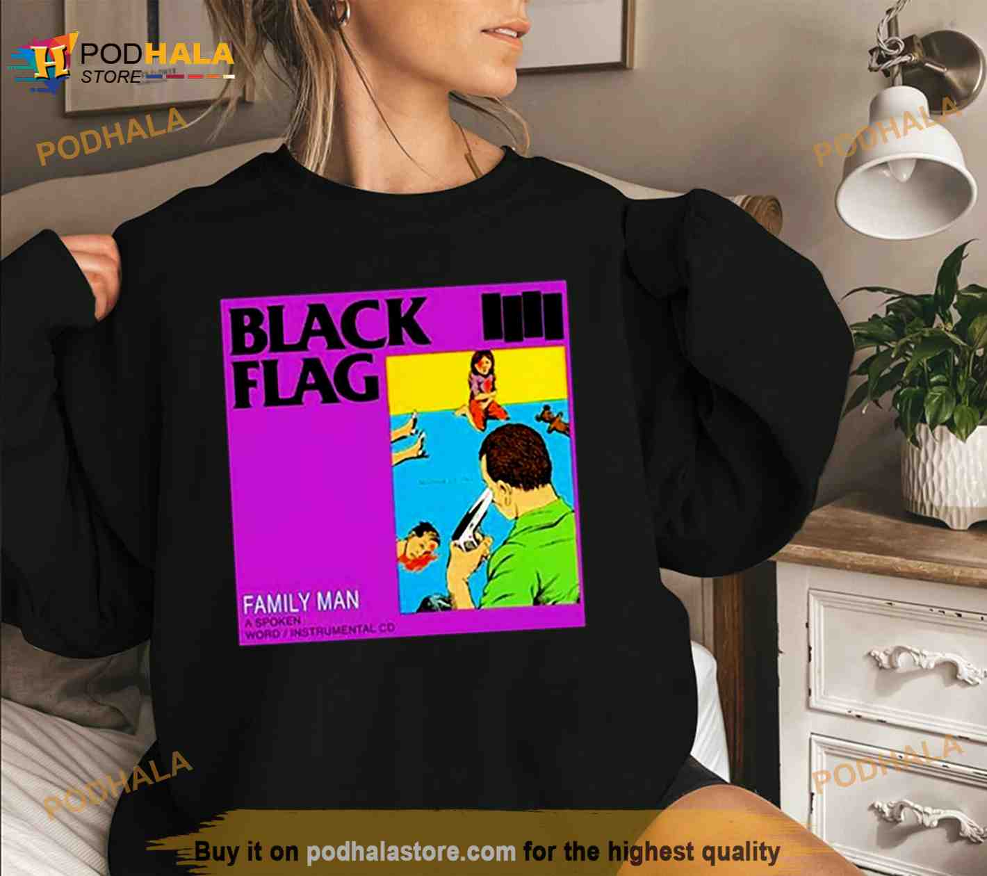 Black Flag Album Shirt Black Flag Album Shirt