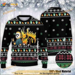 Black Metal Bobby Hill King Of The Burzum 3D Ugly Sweater