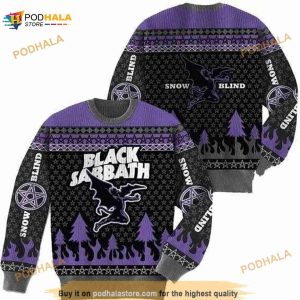 Black Sabbath Band 3D Ugly Sweater For Women Men