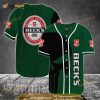 Black Skull Beck's 3D Baseball Jersey