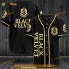 Black Velvet Whiskey 3D Baseball Jersey