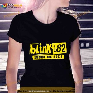 Blink 182 San Diego CA World Tour 2023 Shirt