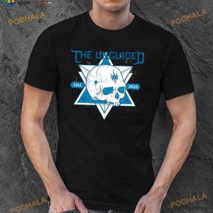 Blue Art The Unguided Skull Shirt 2
