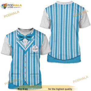 Blue Dapper Dan 3D Shirt, The Dapper Dans Costume