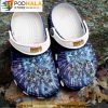 Blue Kiss Band 3D Crocs, Funny Crocs
