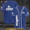 Blue Lavazza Coffee 3D Baseball Jersey