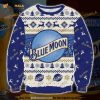 Blue Moon Beer 3D Christmas Ugly Sweater, Blue Moon Xmas