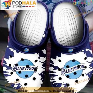 Blue Moon Beer 3D Crocs, Funny Crocs
