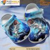 Blue Ocean Bass Fish 3D Crocs, Funny Crocs