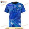 Blue Ocean Trippy All Over Print 3D Shirt