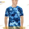 Blue Paint Splatter Unisex 3D Shirt