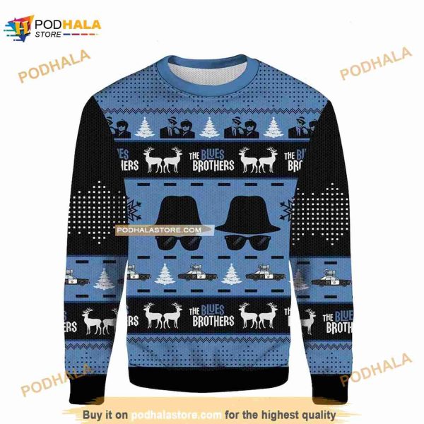 Blues Brothers Quotes Ugly 3D Ugly Sweater