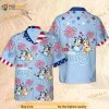 Bluey Hawaiian Shirt, Birthday Bluey Family Shirt, Funny Bluey Hawaii Shirt