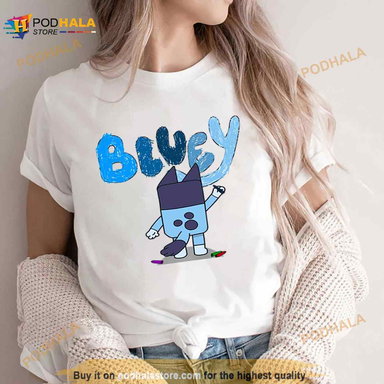 Funny Bluey Shirt - Bring Your Ideas, Thoughts And Imaginations Into  Reality Today