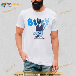 Bluey Is Drawing Shirt 3