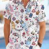 Blueydad Hawaiian Shirt , Bluey 4th Of July Button Up Shirt